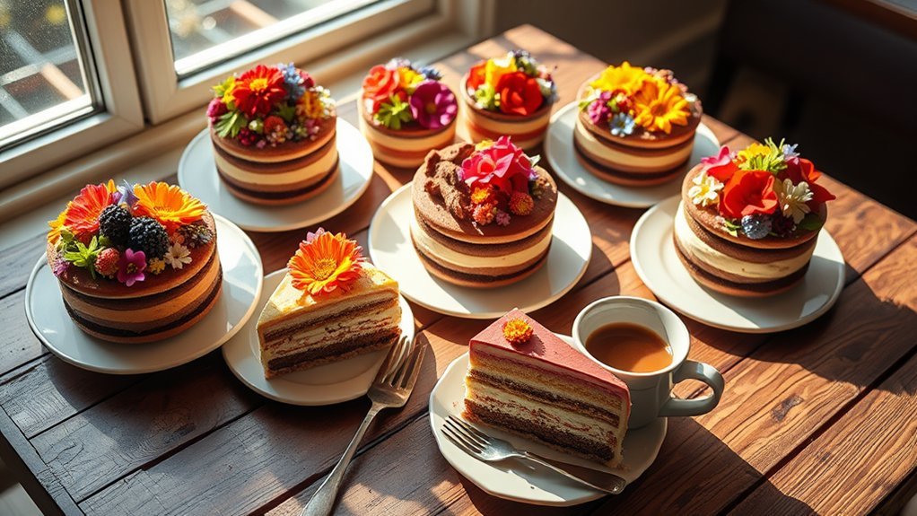 creative vegan cake delights
