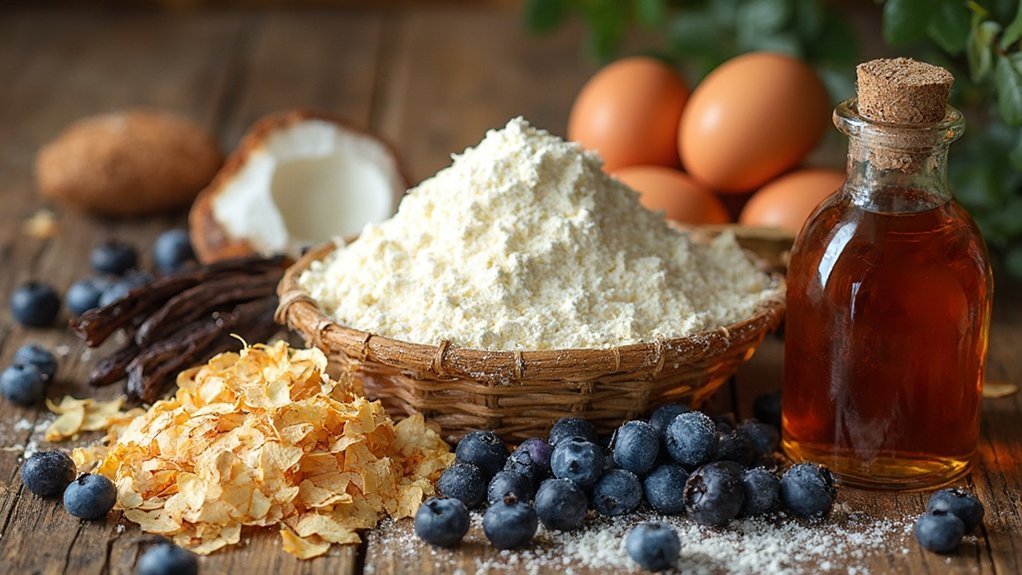 essential organic cake ingredients