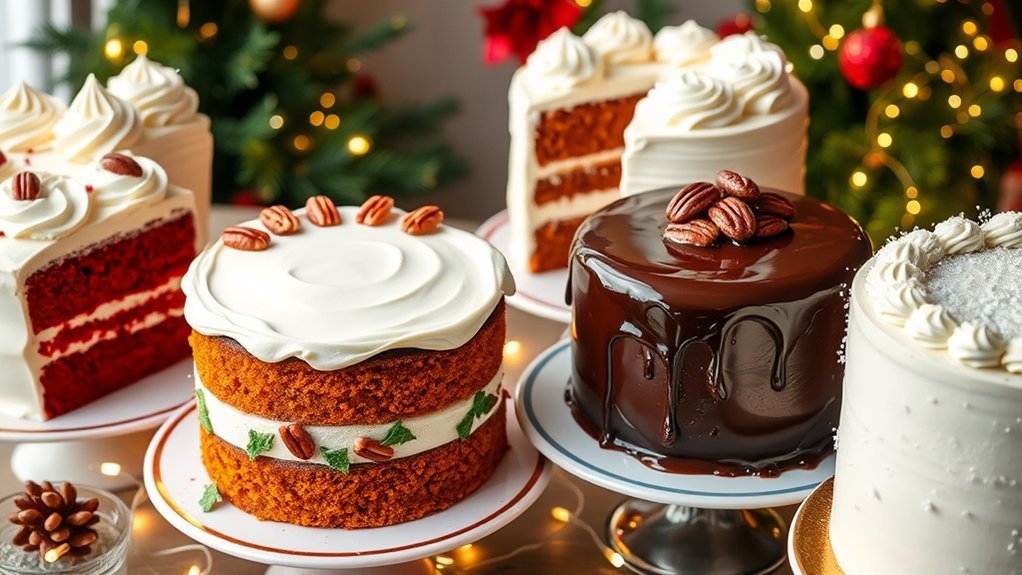 festive seasonal cake creations