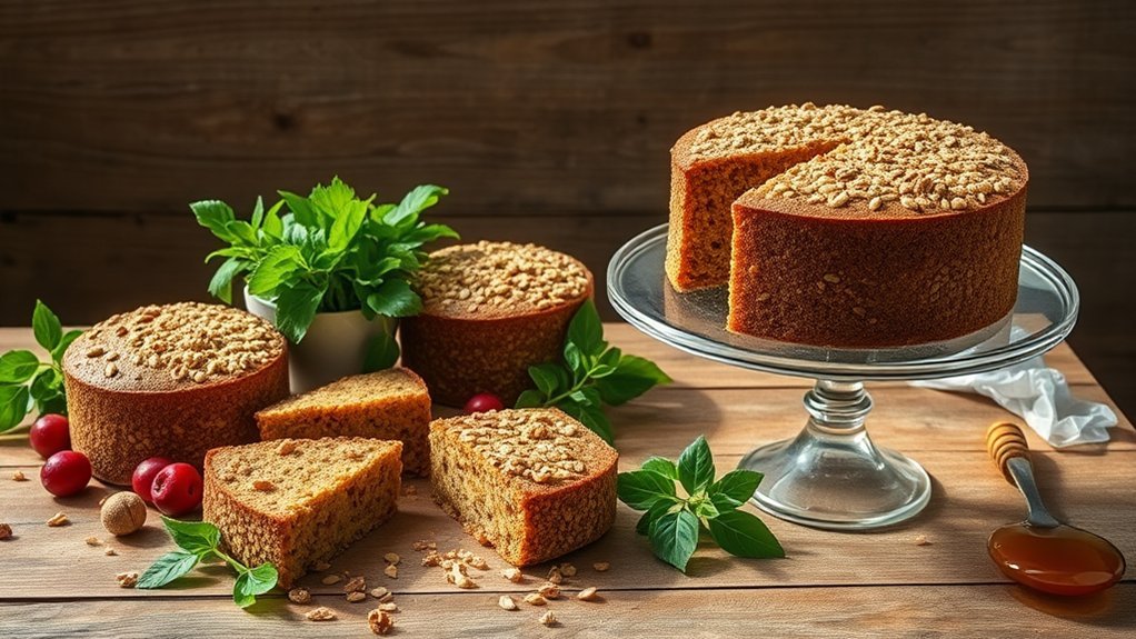 oilseed cakes in baking