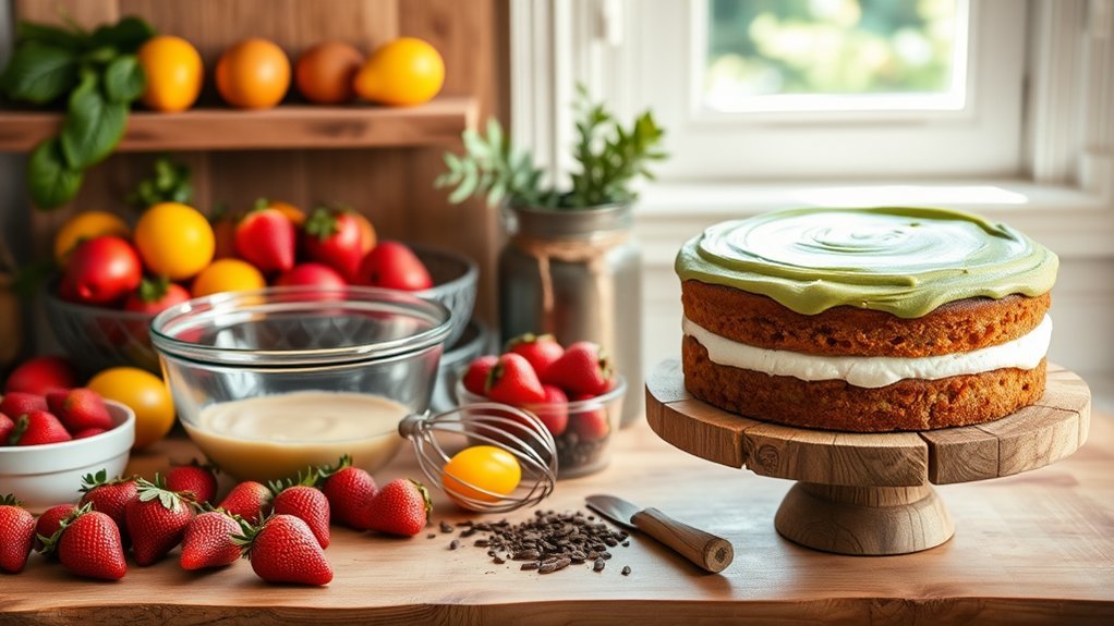 organic cake baking tips
