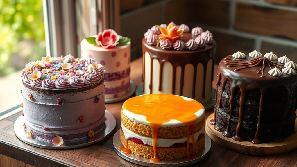 unique gourmet cake varieties