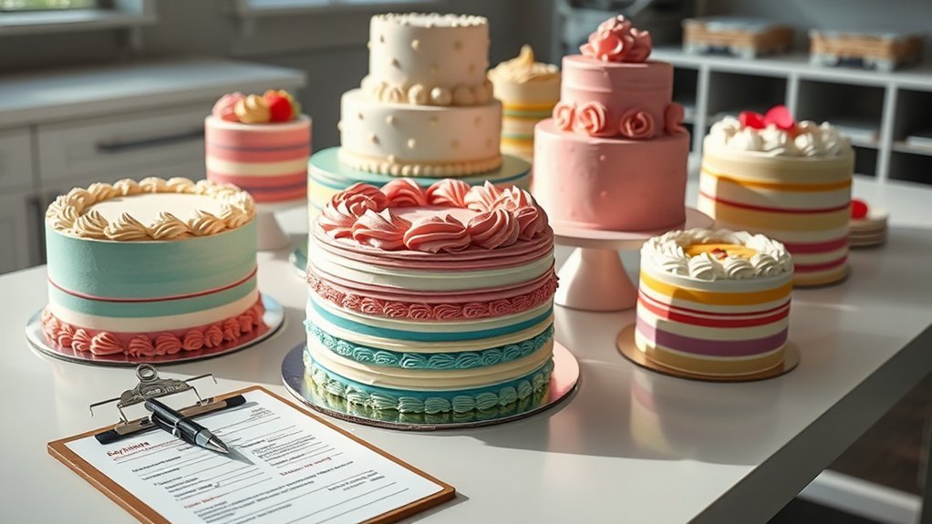 cake specifications and details