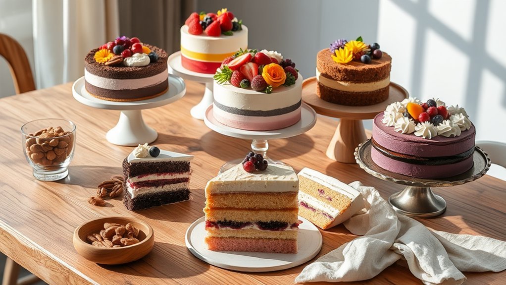 cake storage and serving