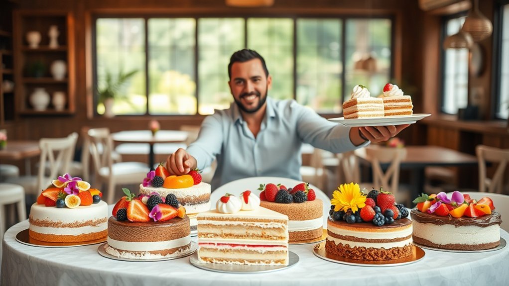 compelling organic cake pitch
