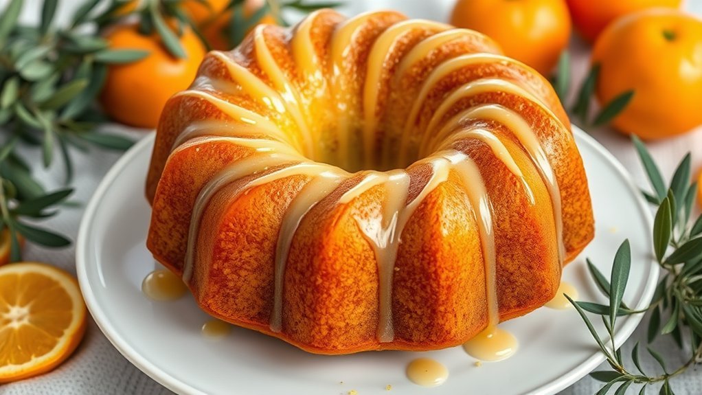 delightful orange olive oil cake