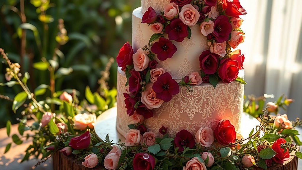 floral inspired sustainable cake designs