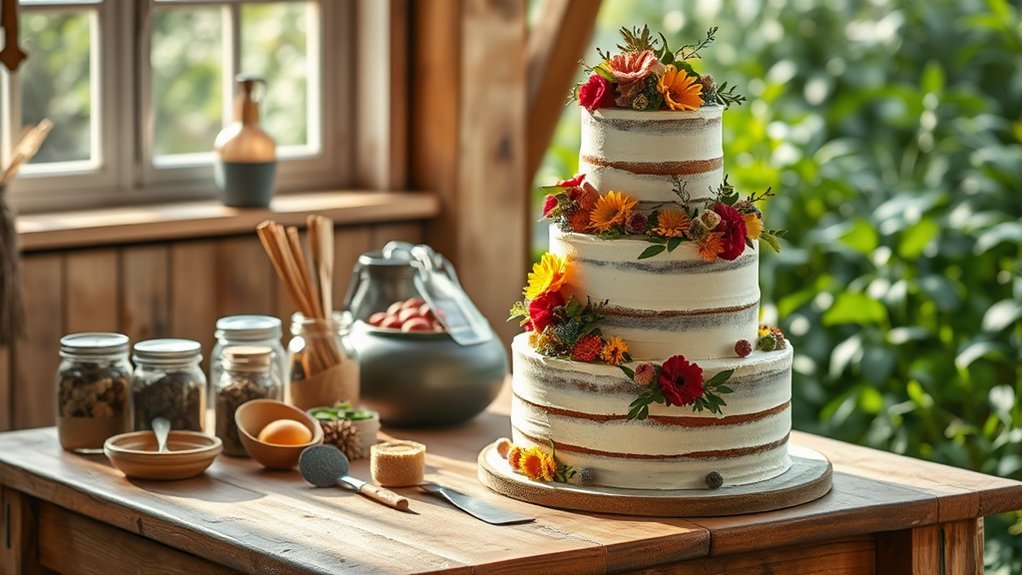 sustainable cake baking practices