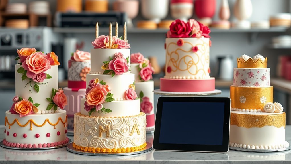 technology enhances cake artistry