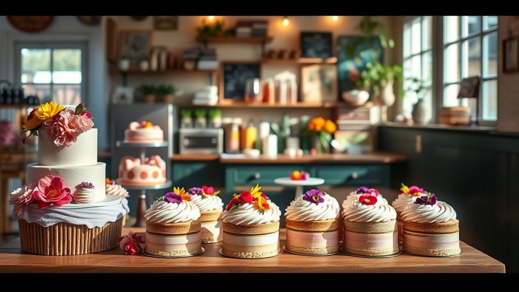 violet cakes in hackney