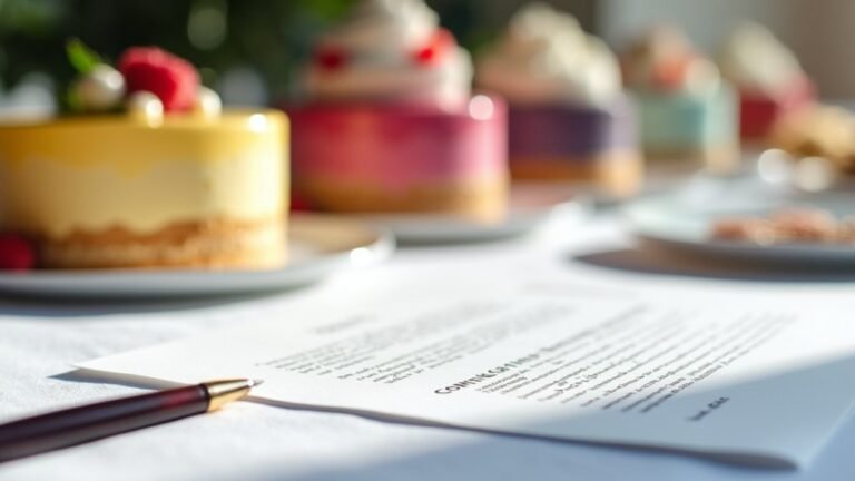 wholesale cake contract essentials
